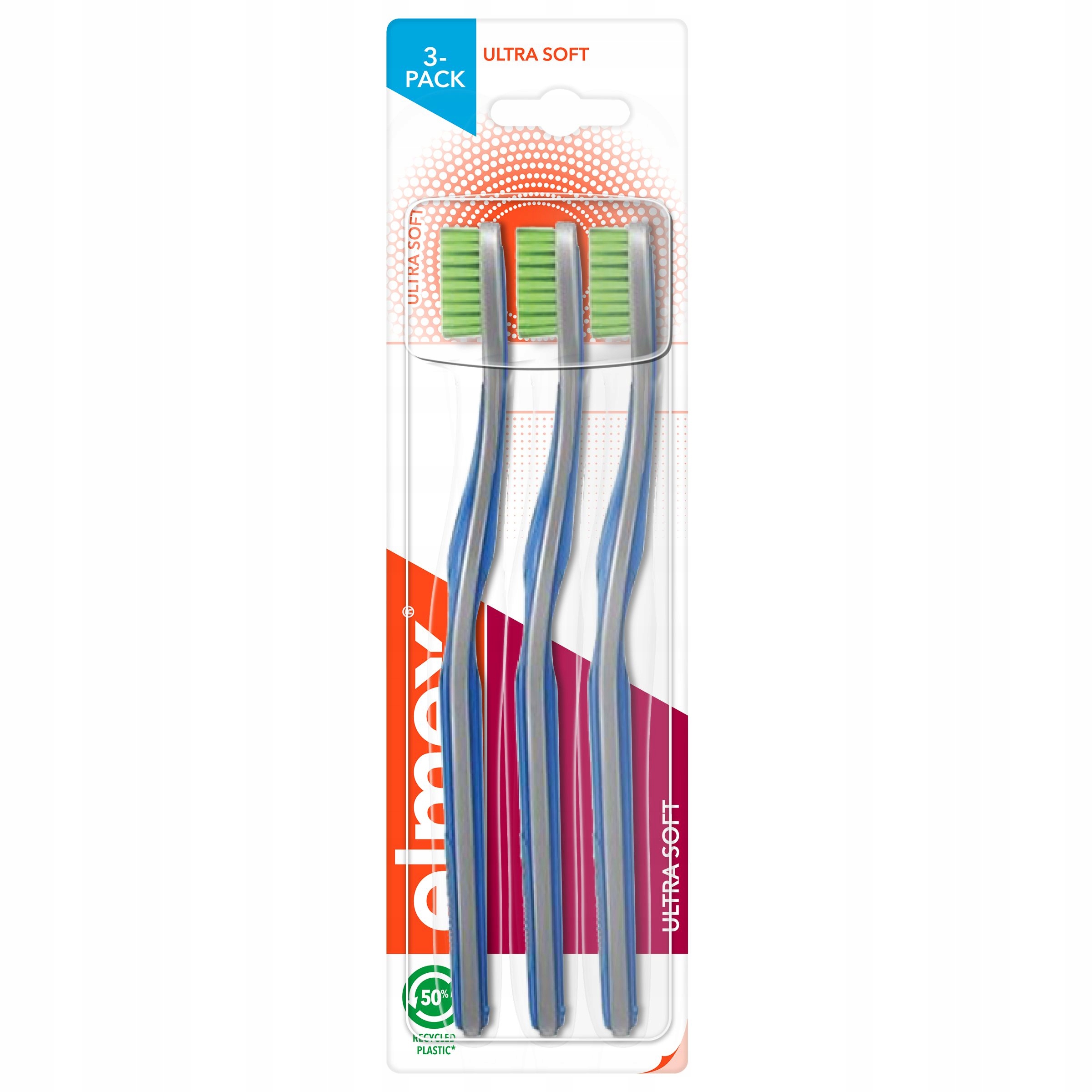 

elmex Ultra Soft Szczoteczka do zębów Miękka 3 szt
