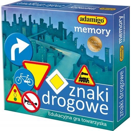 

Memory Znaki Drogowe Gra pamięciowa, Adamigo