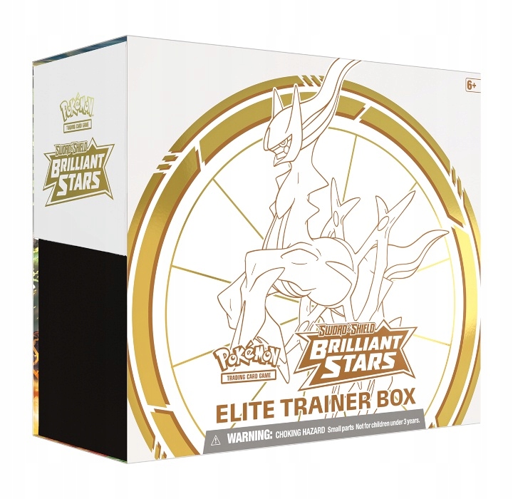 Zestaw kart Pokemon Tcg: Sword&Shield Brilliant Stars Elite Trainer Box-Zdjęcie-0