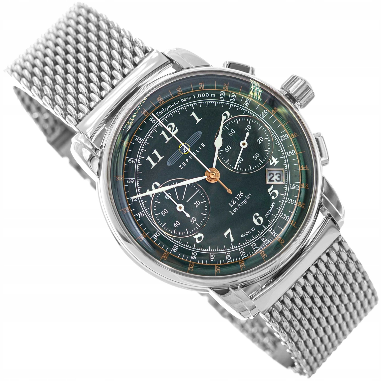 Pánské Hodinky Zeppelin 7614M-4 LZ126 Los Angeles Chronograf Datumovka