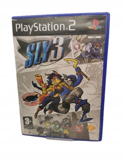 Hra Sly 3 PS2 100% OK doska IDEÁL