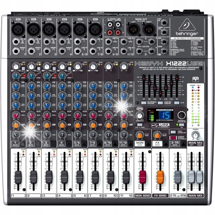 Mikser audio Behringer X1222USB