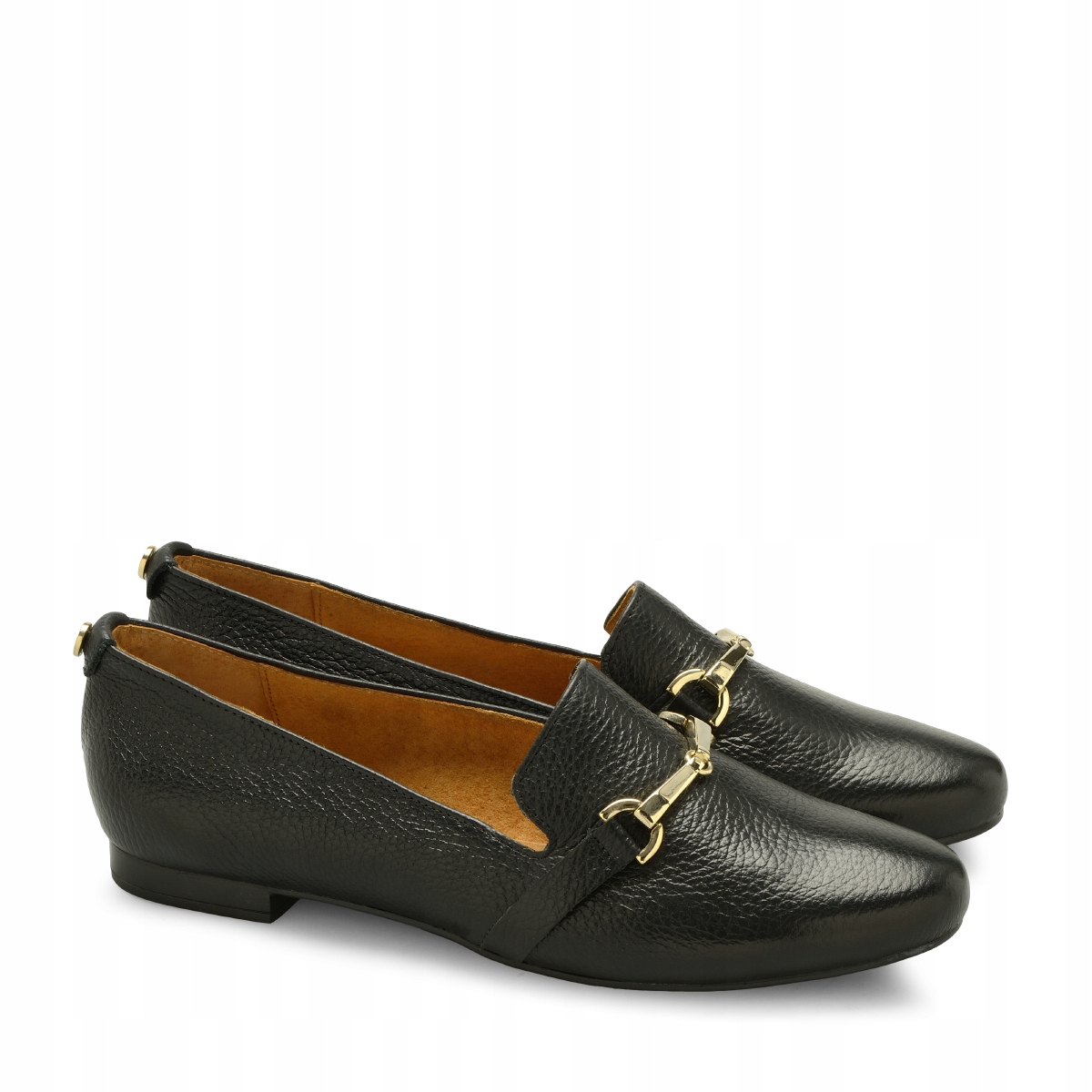 

Ryłko buty mokasyny skórzane damskie czarne r. 41