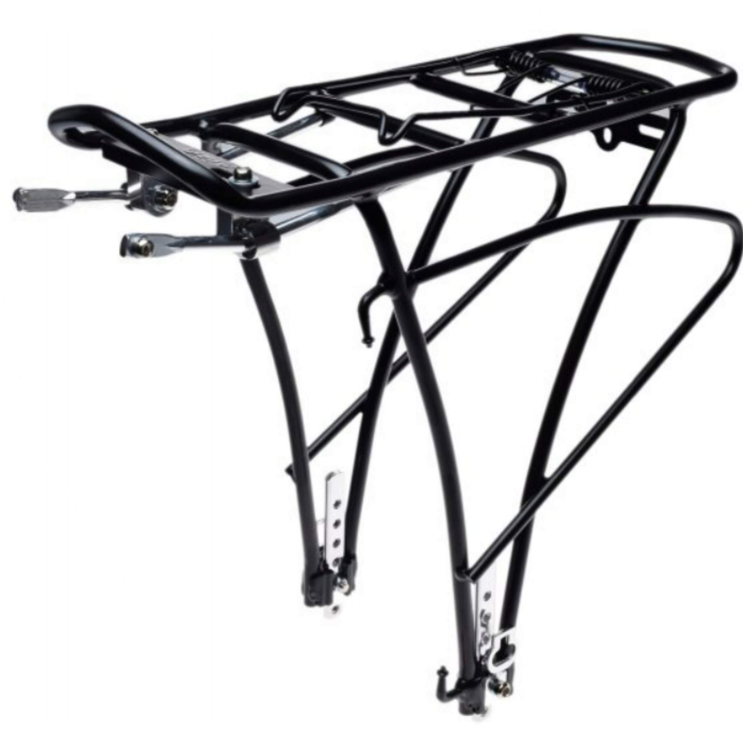 Nosič jízdních kol na zadní stranu hliníkový, černý, nosnost 25 kg, univerzální