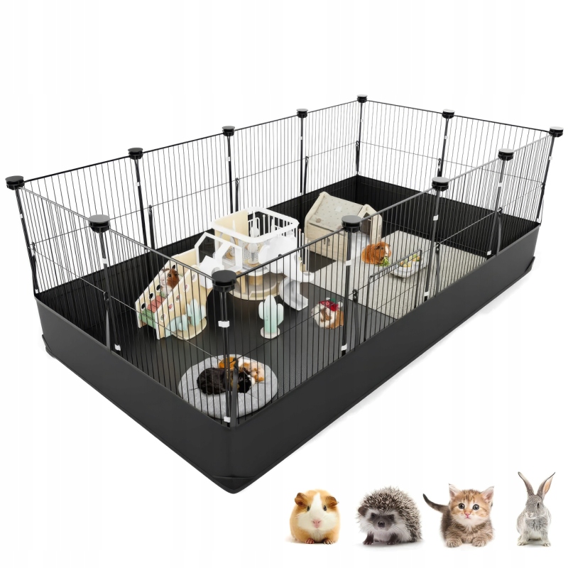 Klatka Kojec Zagroda Dla Małych Zwierząt Królików Nuxie RX9 Wybieg