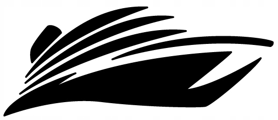 

Naklejka na auto Jacht Motorówka 12 cm w. 41