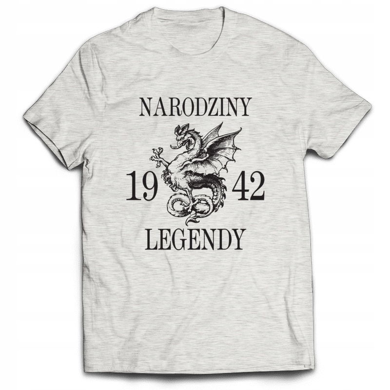 

Koszulka na Urodziny 80 Narodziny Legendy 1942 XXL
