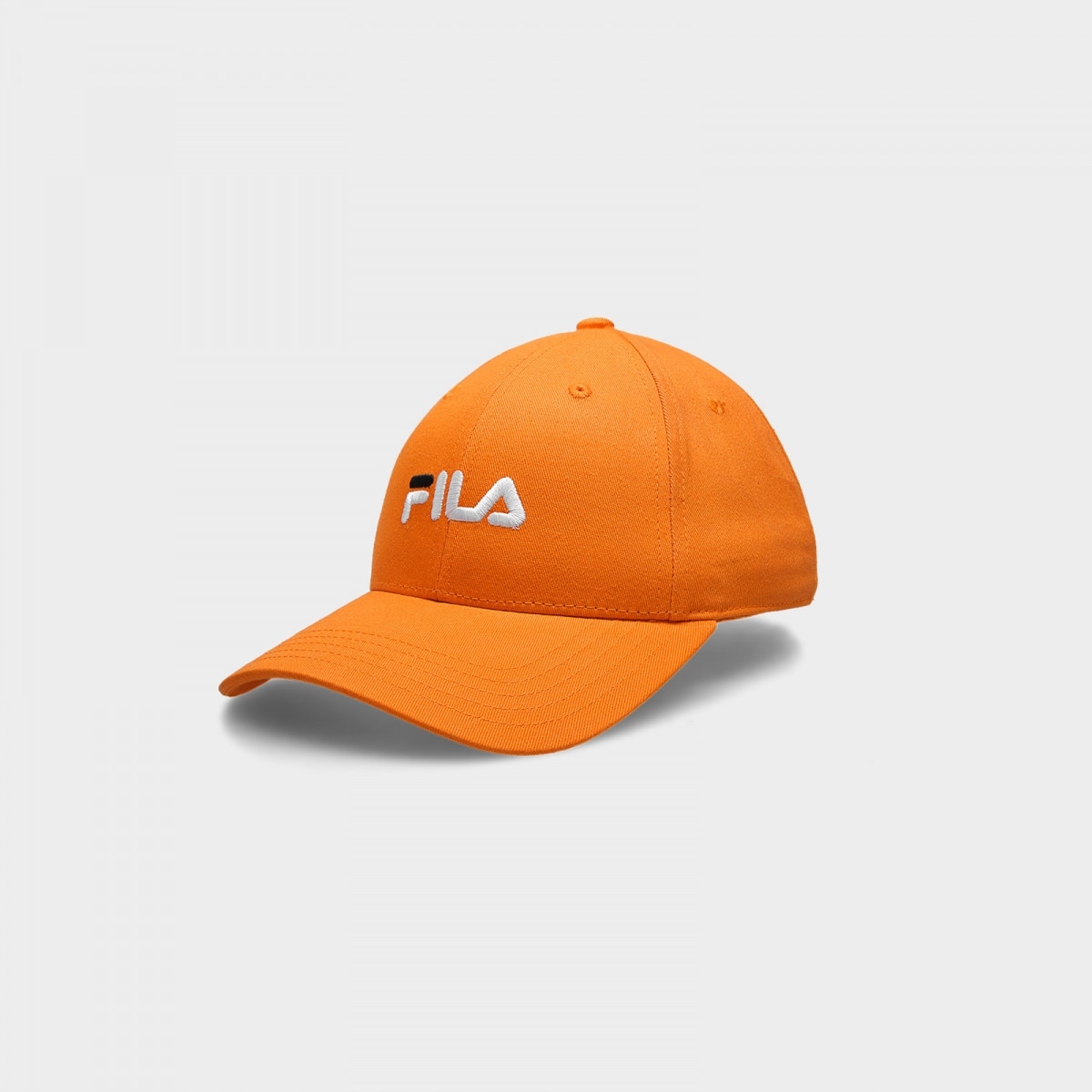 Czapka z daszkiem uniseks FILA BRASOV - pomarańcz