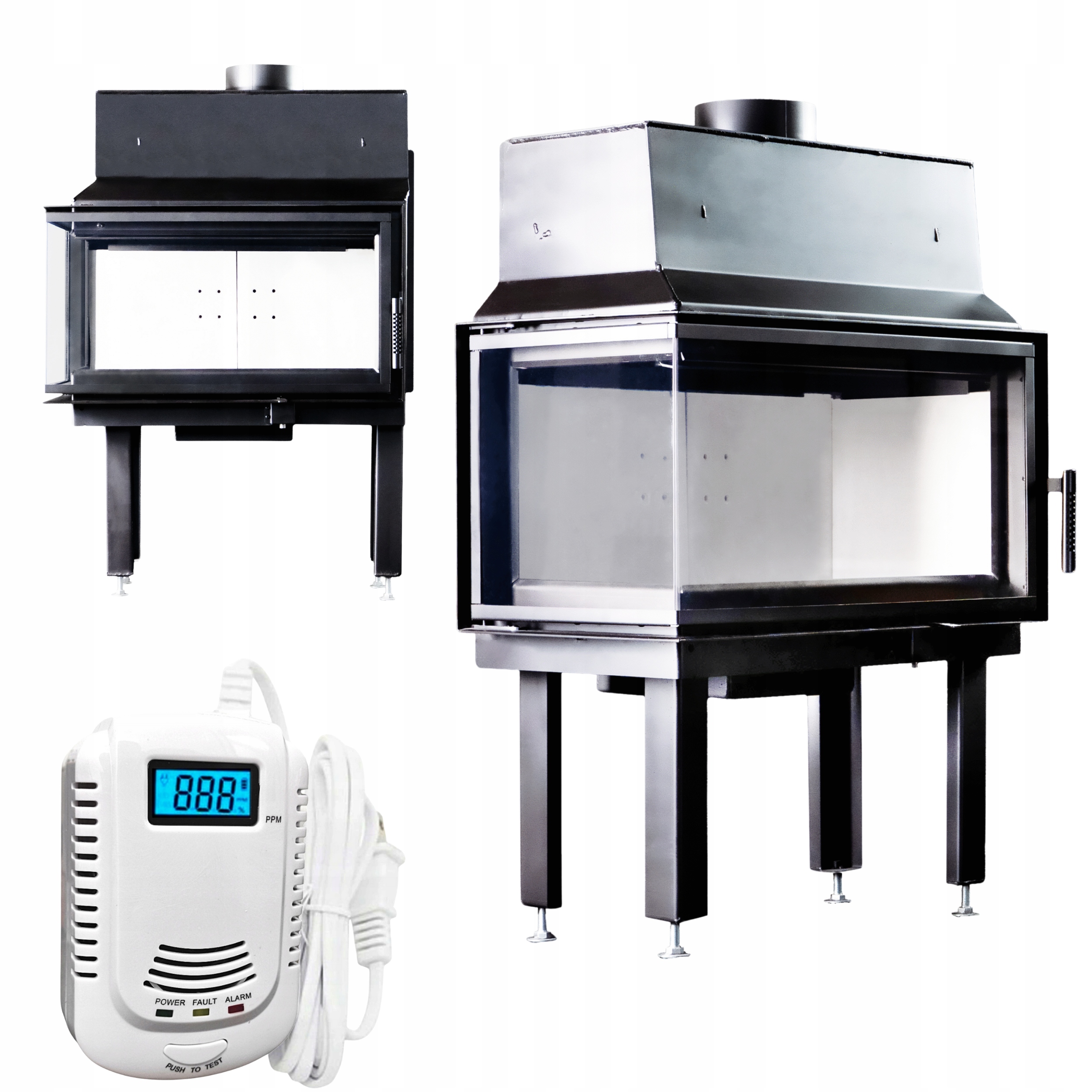 Krbová vložka Heating Pro M7 Levá Panorama 270° 740+390 mm senzor