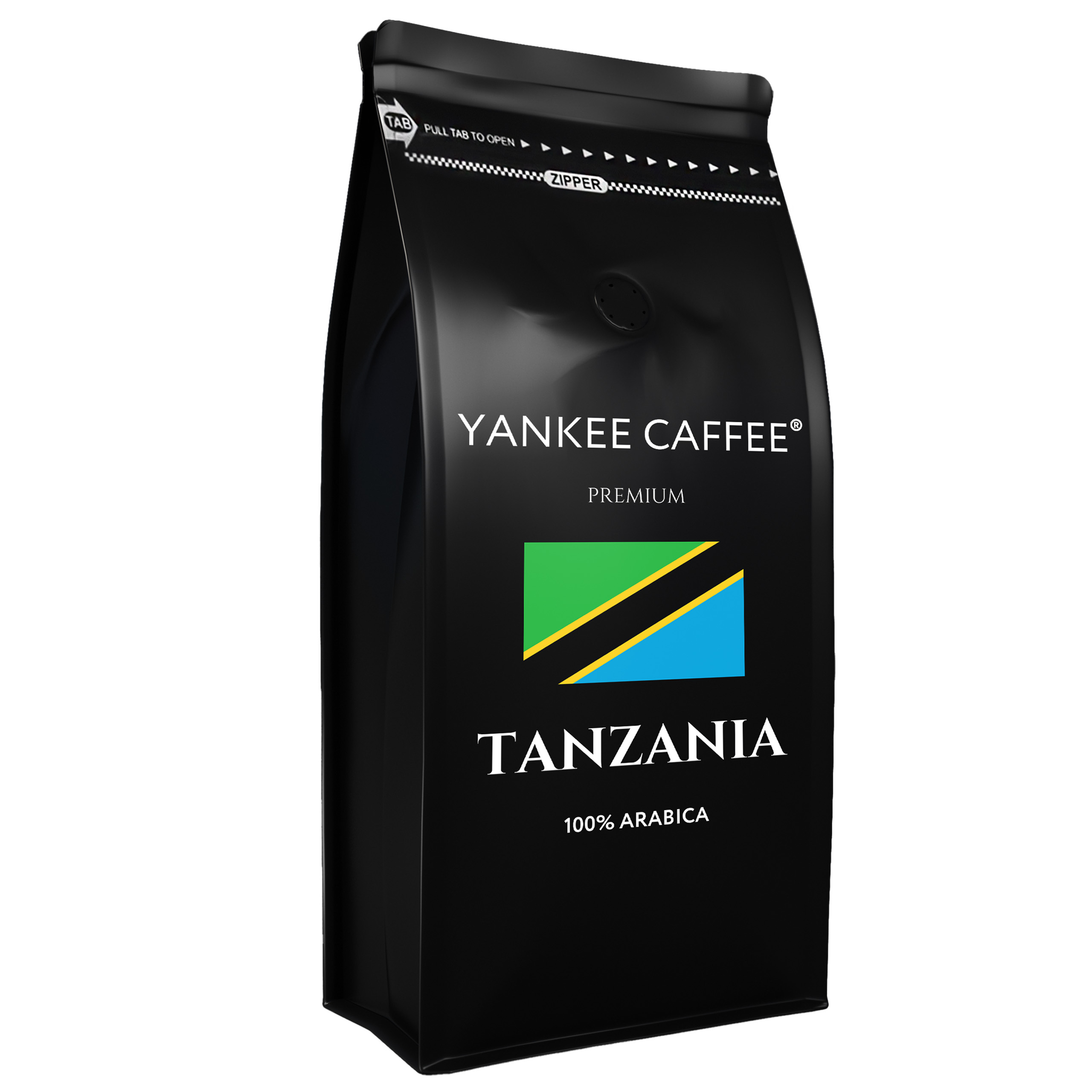 Káva zrnková 1 kg Arabica čerstvě pražená Tanzanie pro kávovar a překapávač