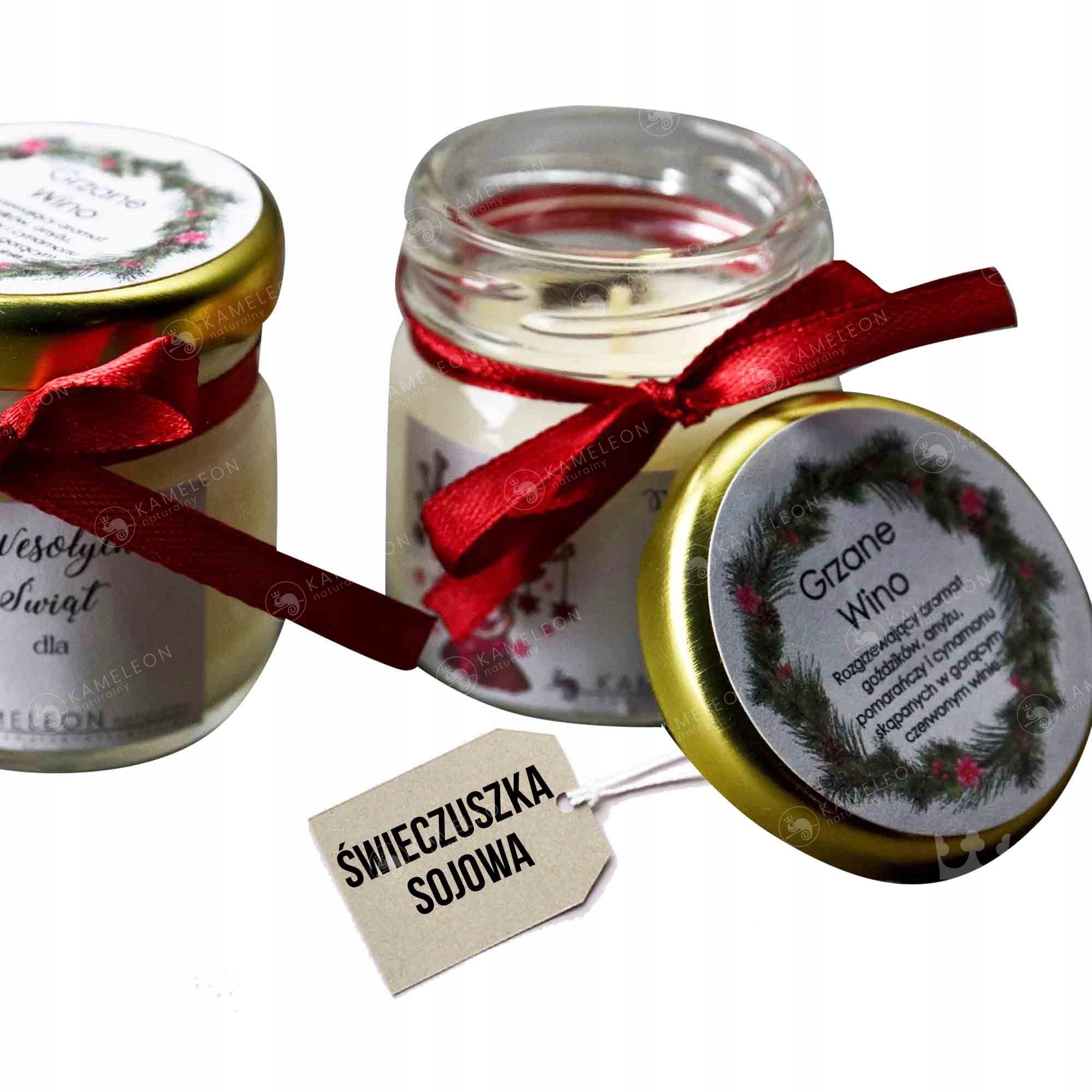 

Świeca Sojowa Grzane Wino 40ml 10h
