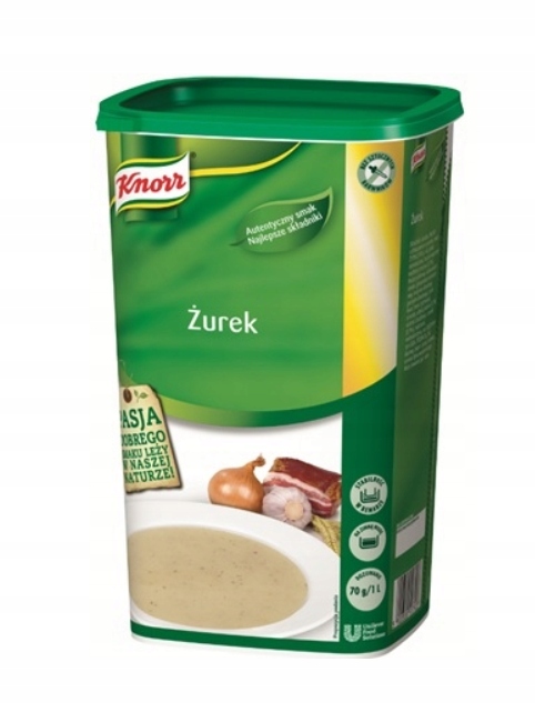 1x 1,4kg Knorr Żurek