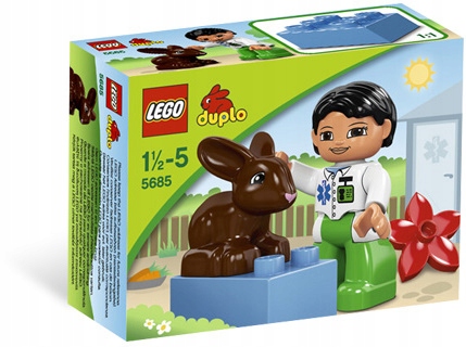 Lego 5685 Duplo Vet Weterynarz Nowy Zestaw Unikat