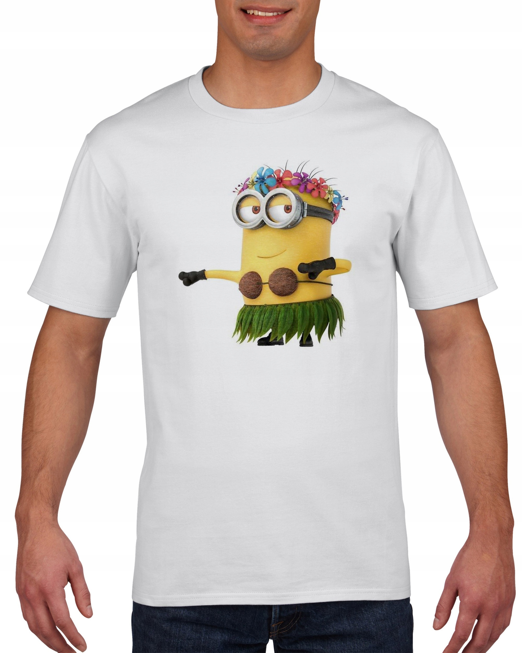 

Koszulka męska Minionki Gru Dave Bob Kevin XL