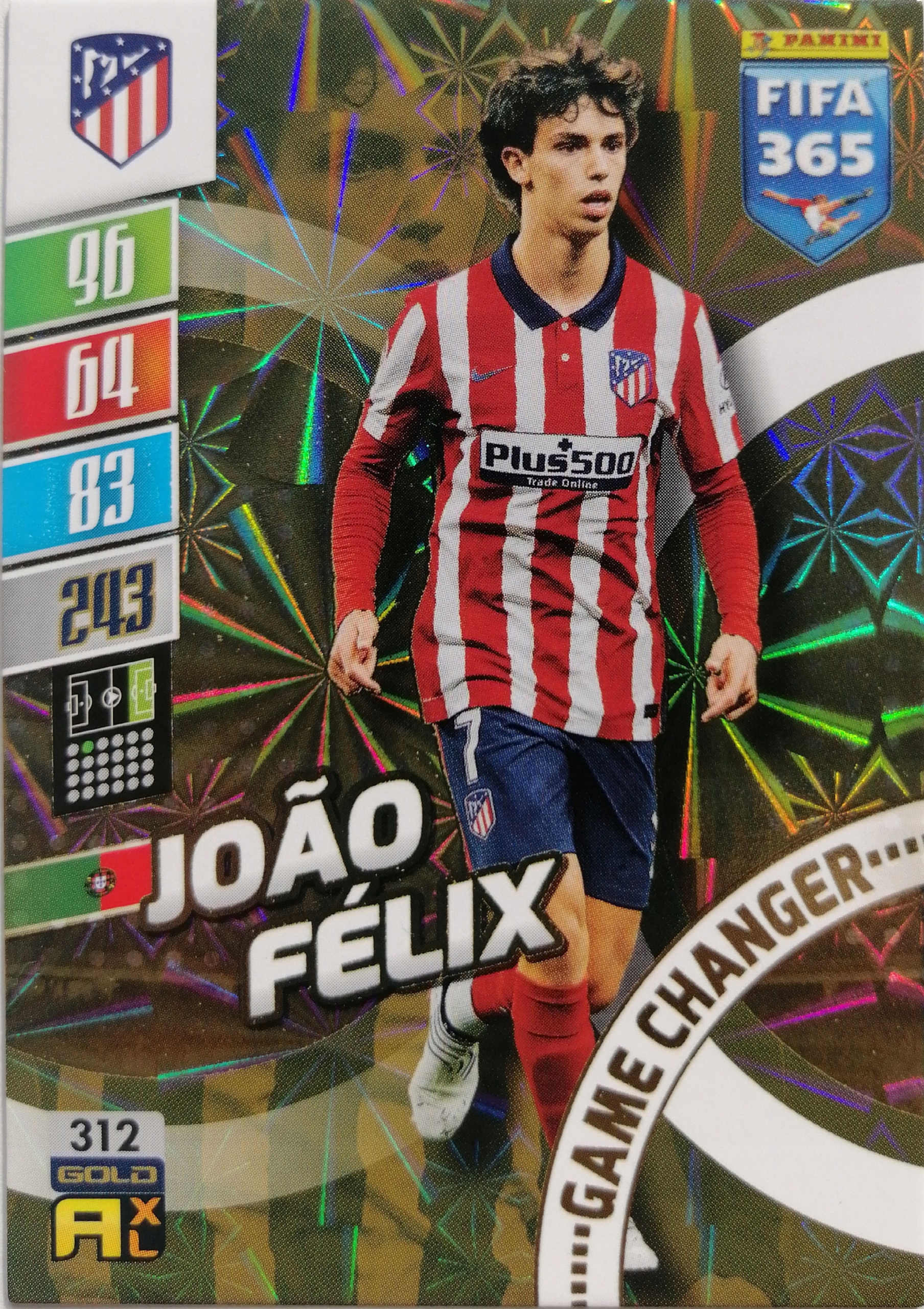 FIFA 365 2022 GOLD GAME CHANGER 312 JOAO FELIX