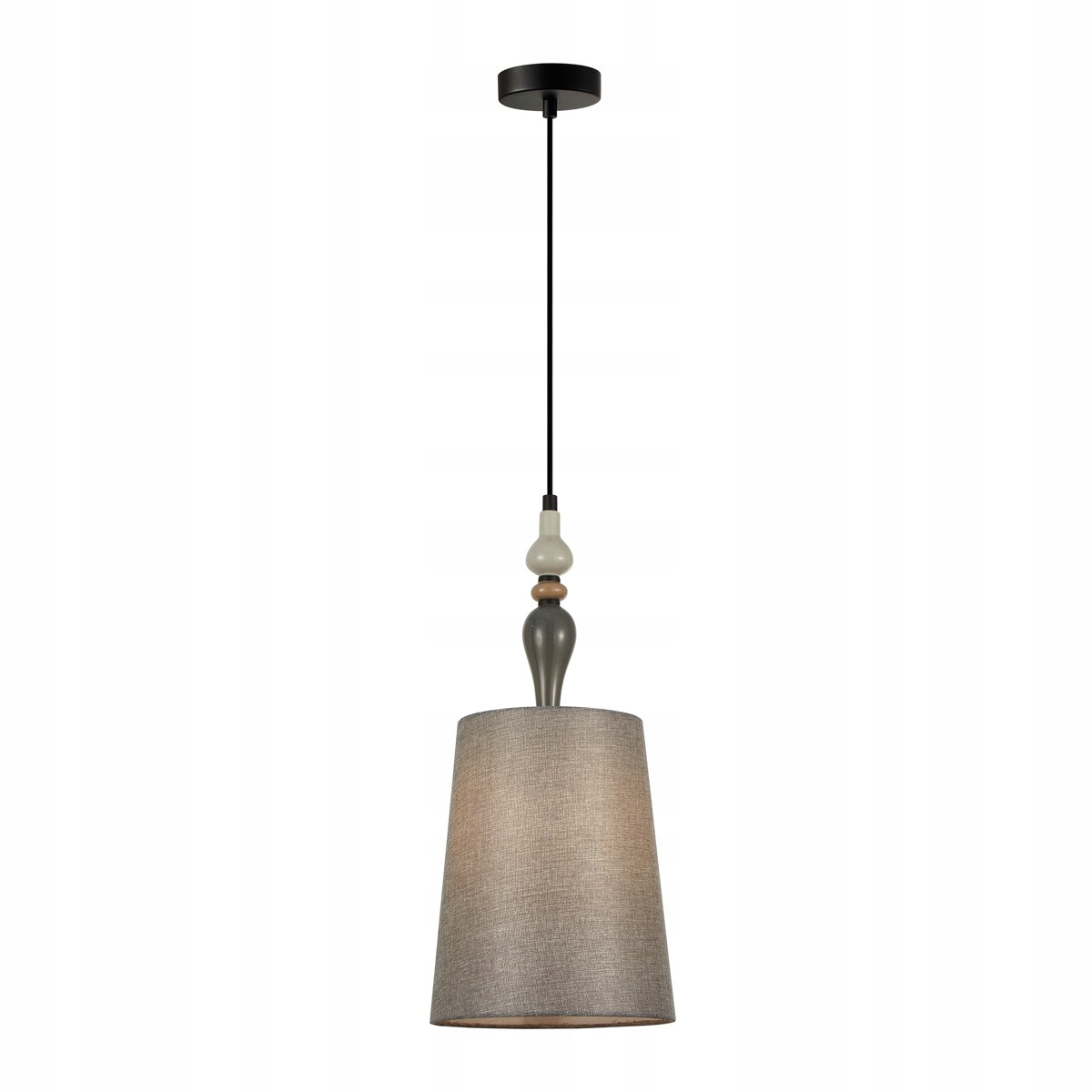 Nerom Klasická černá závěsná lampa E27 60W IP20
