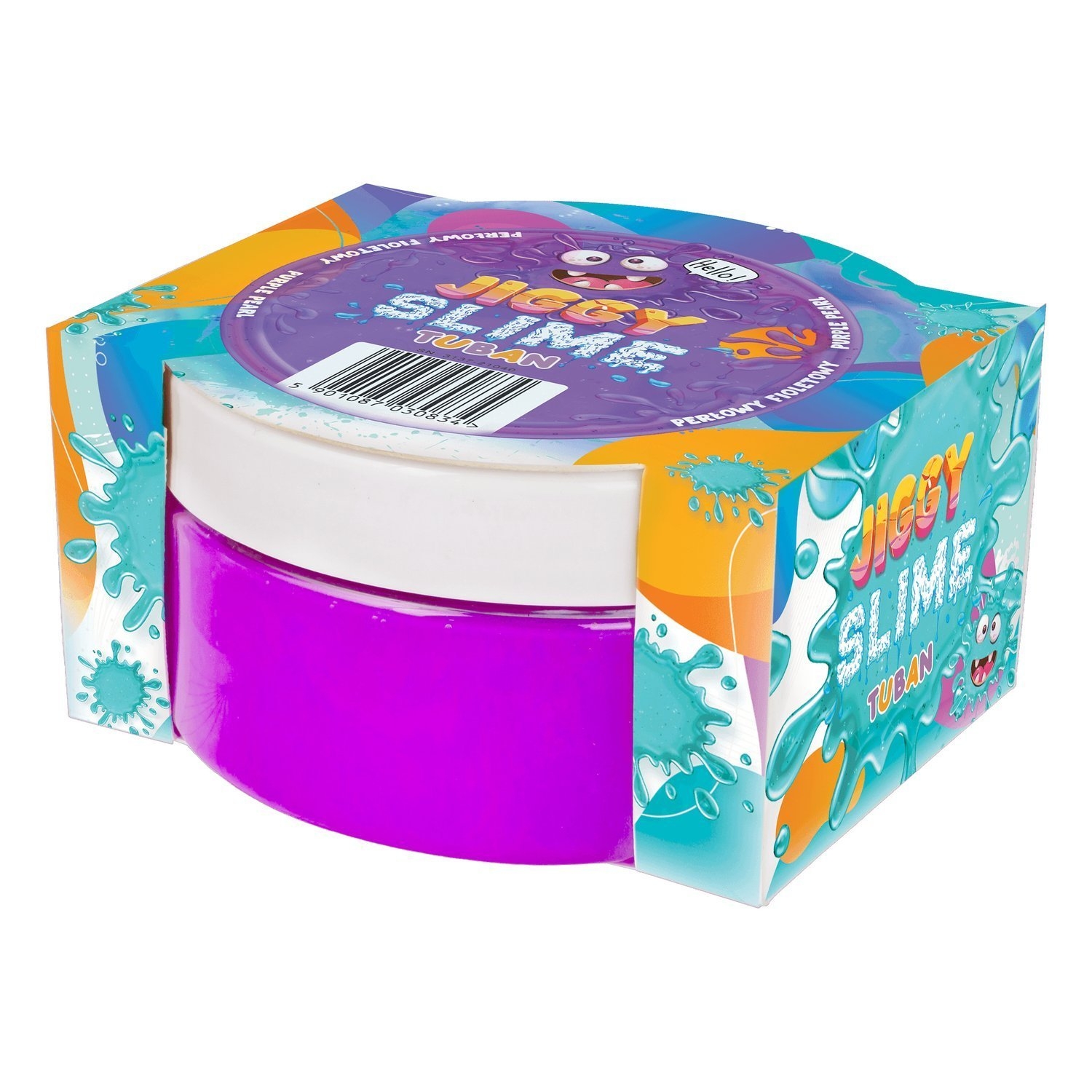 

Tuban, Jiggly Slime Fioletowy perłowy 200g (tu