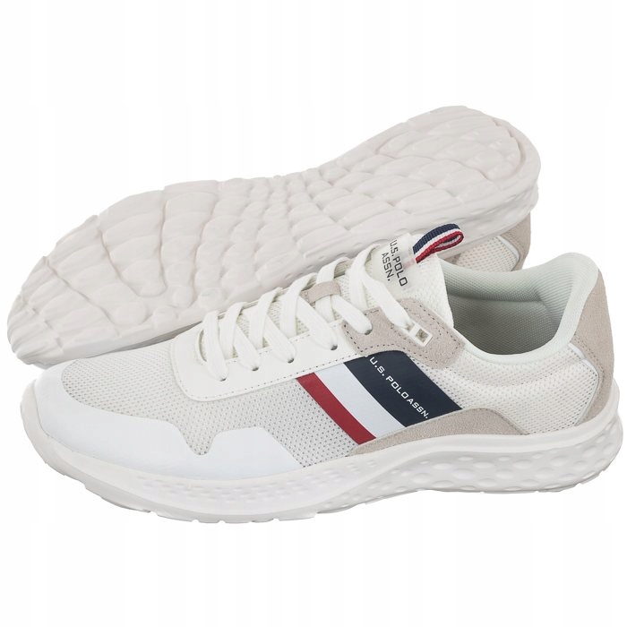 

Buty Męskie Sneakersy U.s. Polo Assn Gary001 Białe