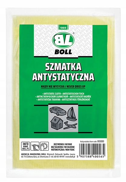 

Boll Ściereczka szmatka antystatyczna 80x50cm