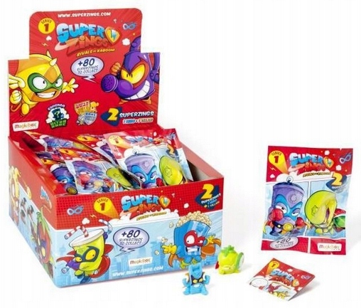 

Zings Saszetka 2-PACK 60 Sztuk Figurek Box