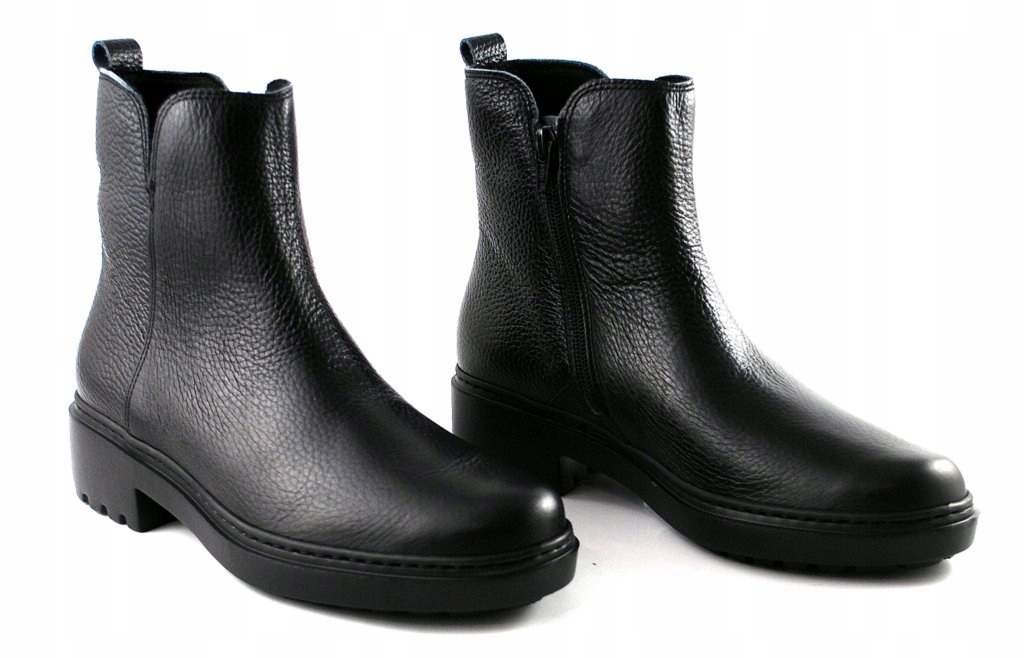 RYŁKO I2VY2 Botki Trzewiki czarne skóra lico R.37 Marka Ryłko