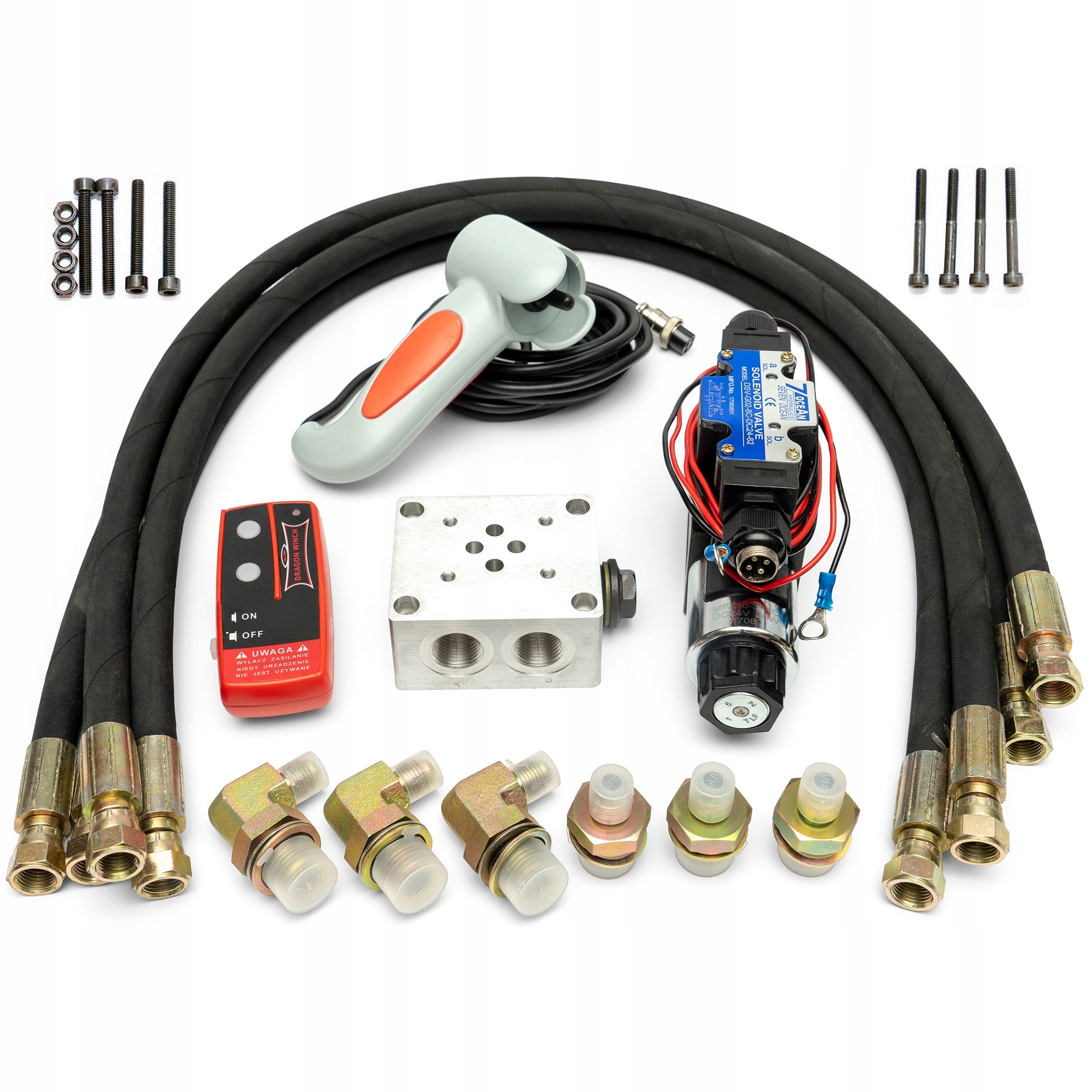 

Sterowanie Wyciągarką Hydrauliczną Pilot Zawór 24V