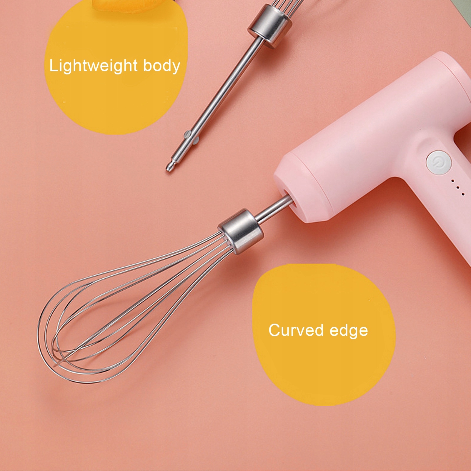 RĘCZNY MIKSER AKUMULATOROWY LEKKI TRZEPACZKA USB Model inna