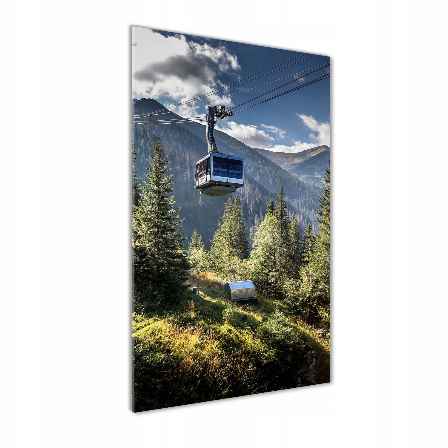 

Foto obraz akryl do salonu Kolejka górska 70x140cm