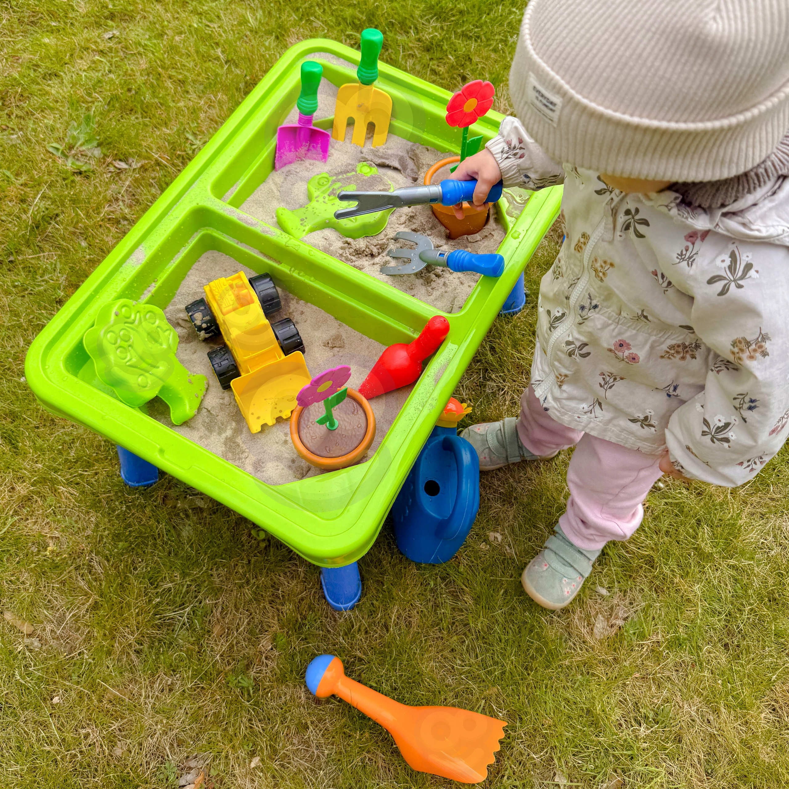 STOLIK WODNY 2w1 PIASKOWNICA 13 Akc. WOOPIE Wiek dziecka 3 lata +