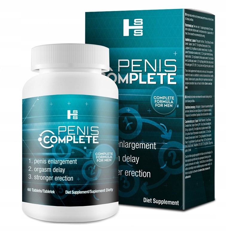 Penis Complete 60 kapsułek Suplement Diety Mocna Erekcja