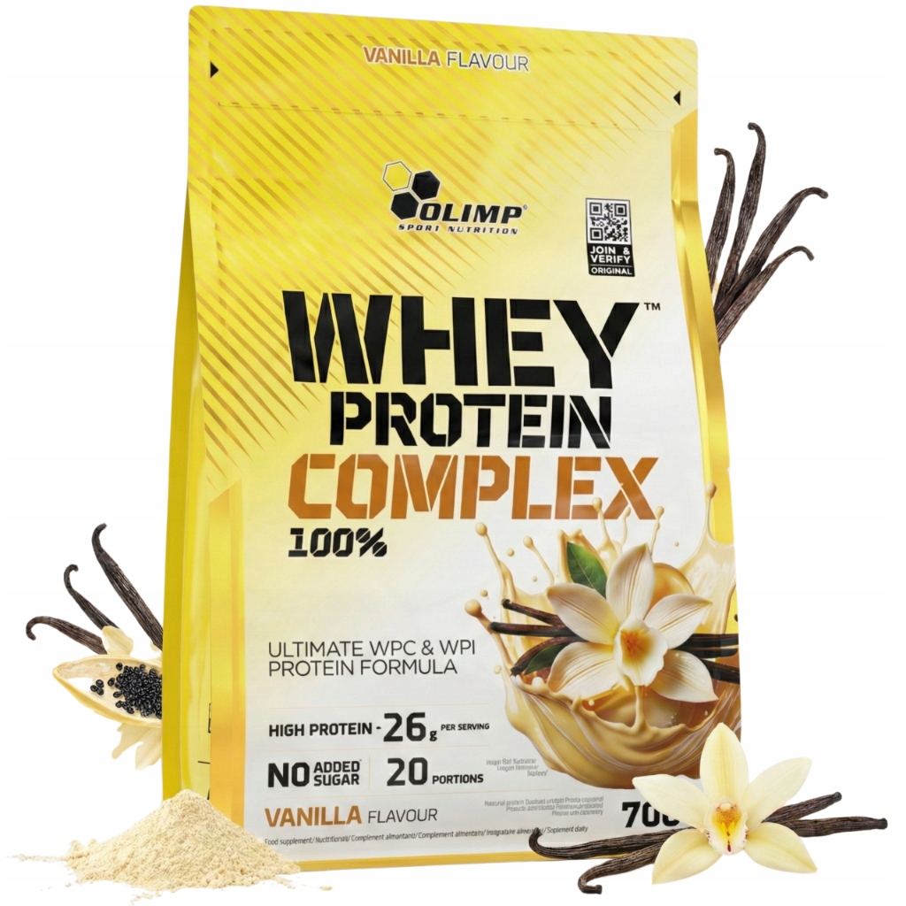 Olimp Whey Protein Complex 100% Vanilka Wpc Wpi Protein 700 g