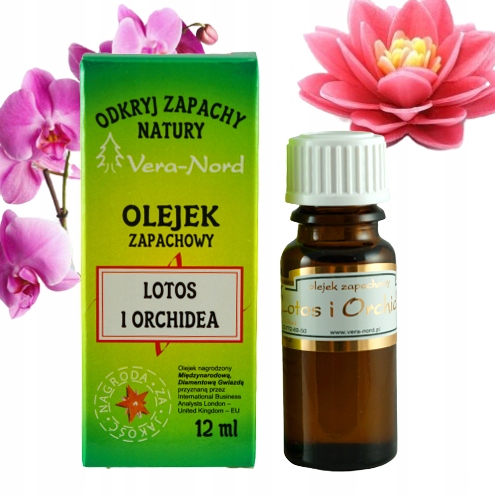 

Olejek zapachowy vera nord Lotos I Orchidea