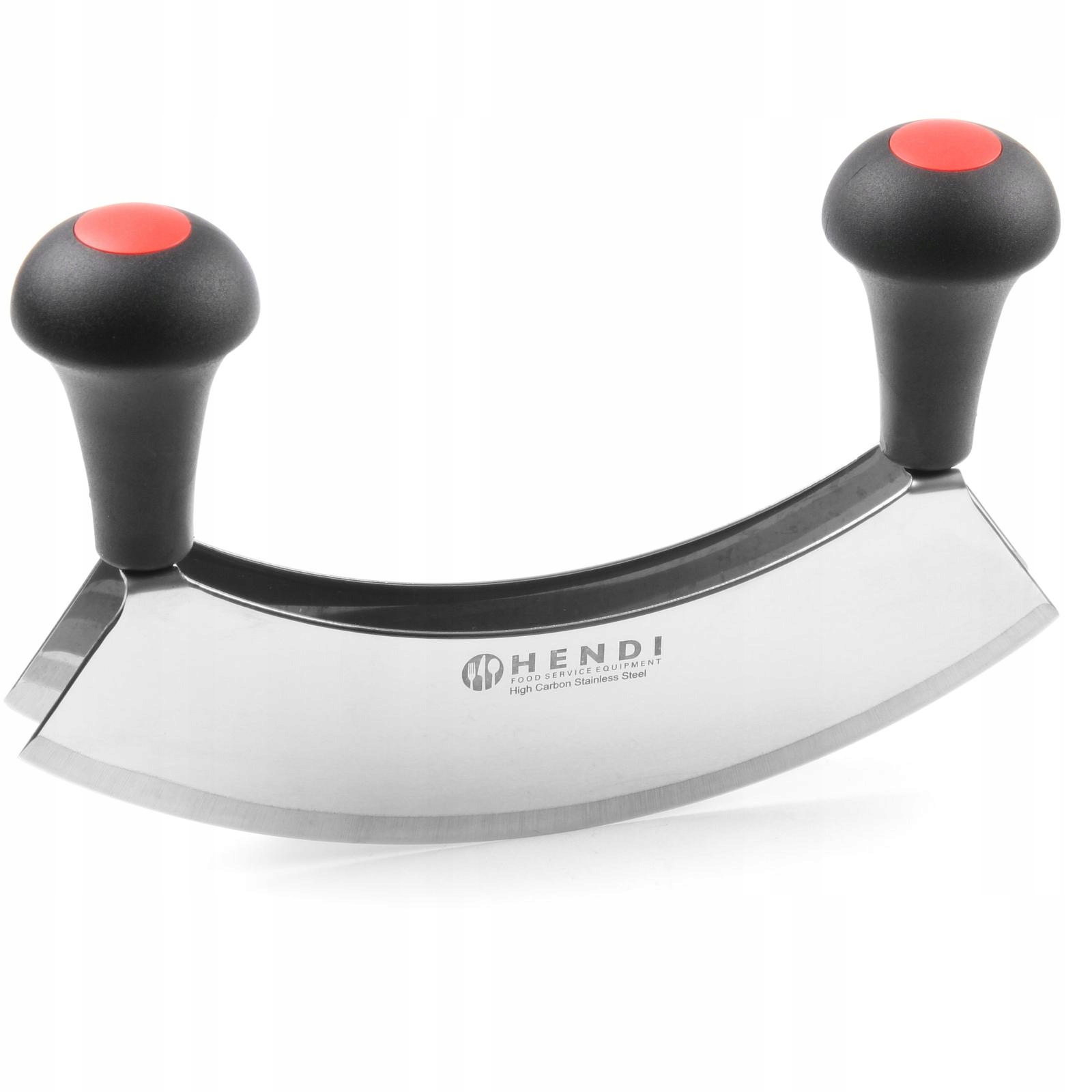 Nůž Sekáček Na Bylinky Dvojitá Čepel Profesionální Ocel Nerd Hendi