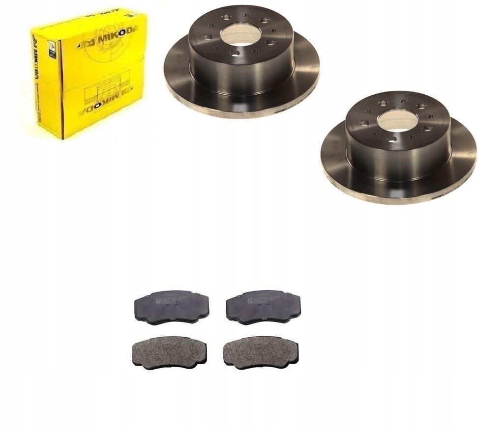 Kotouče Kostky Boxer Ducato Jumper 02-06 Zadní 280MM 1.1T 1.4T