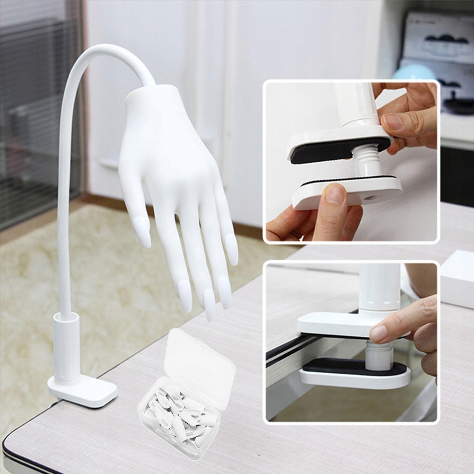 Ręka do ćwiczeń paznokci, z elastycznym, realistyc Kolor Zestawy