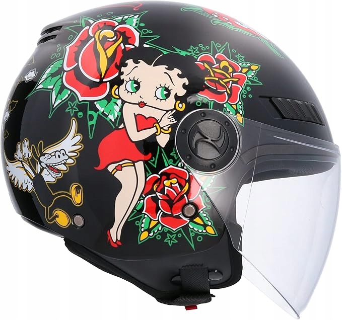 Kask Motocyklowy Jet La Betty, rozmiar S (55/56)