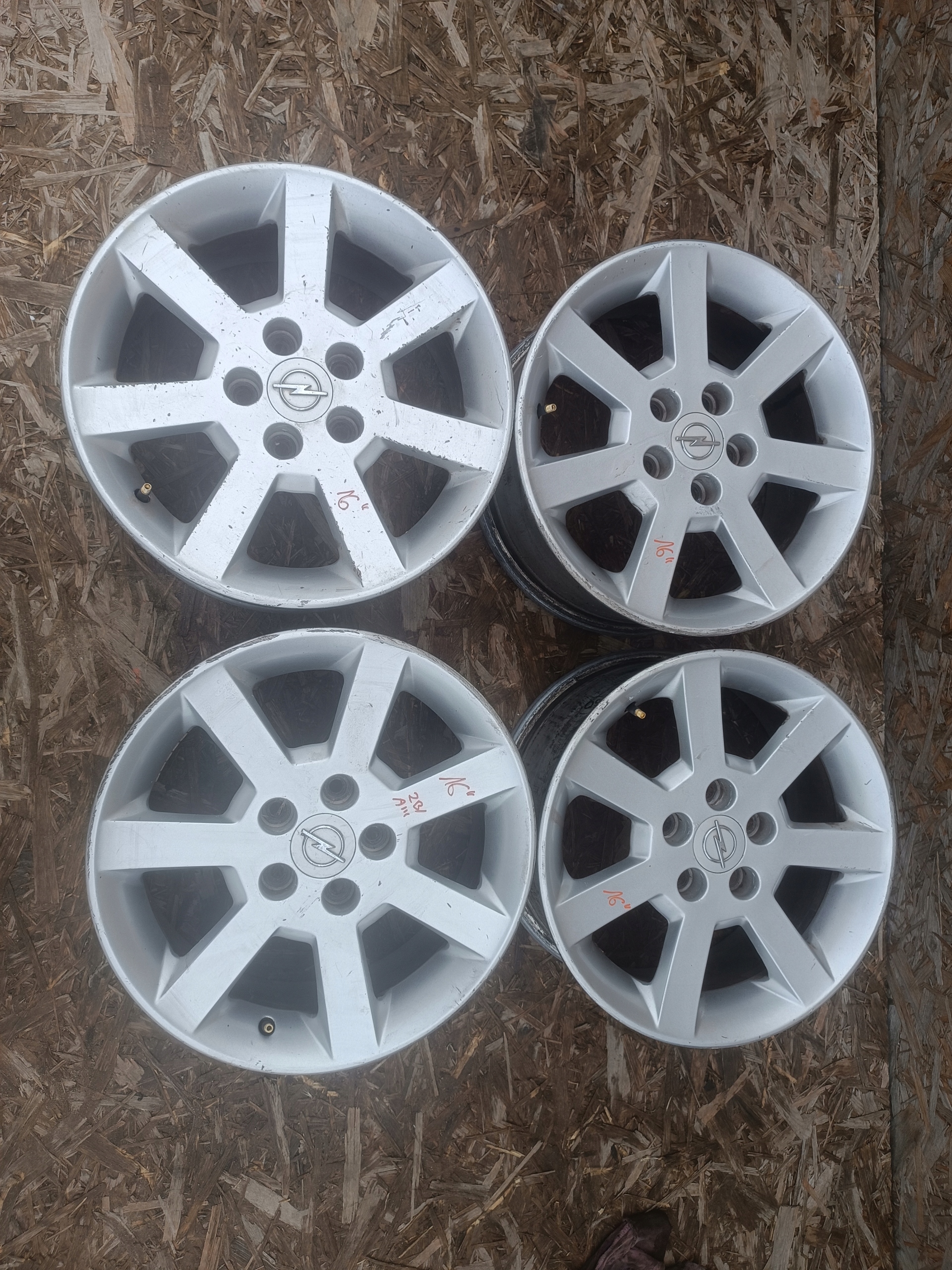 discs aluminium OPEL ASTRA ZAFIRA B 16 R
