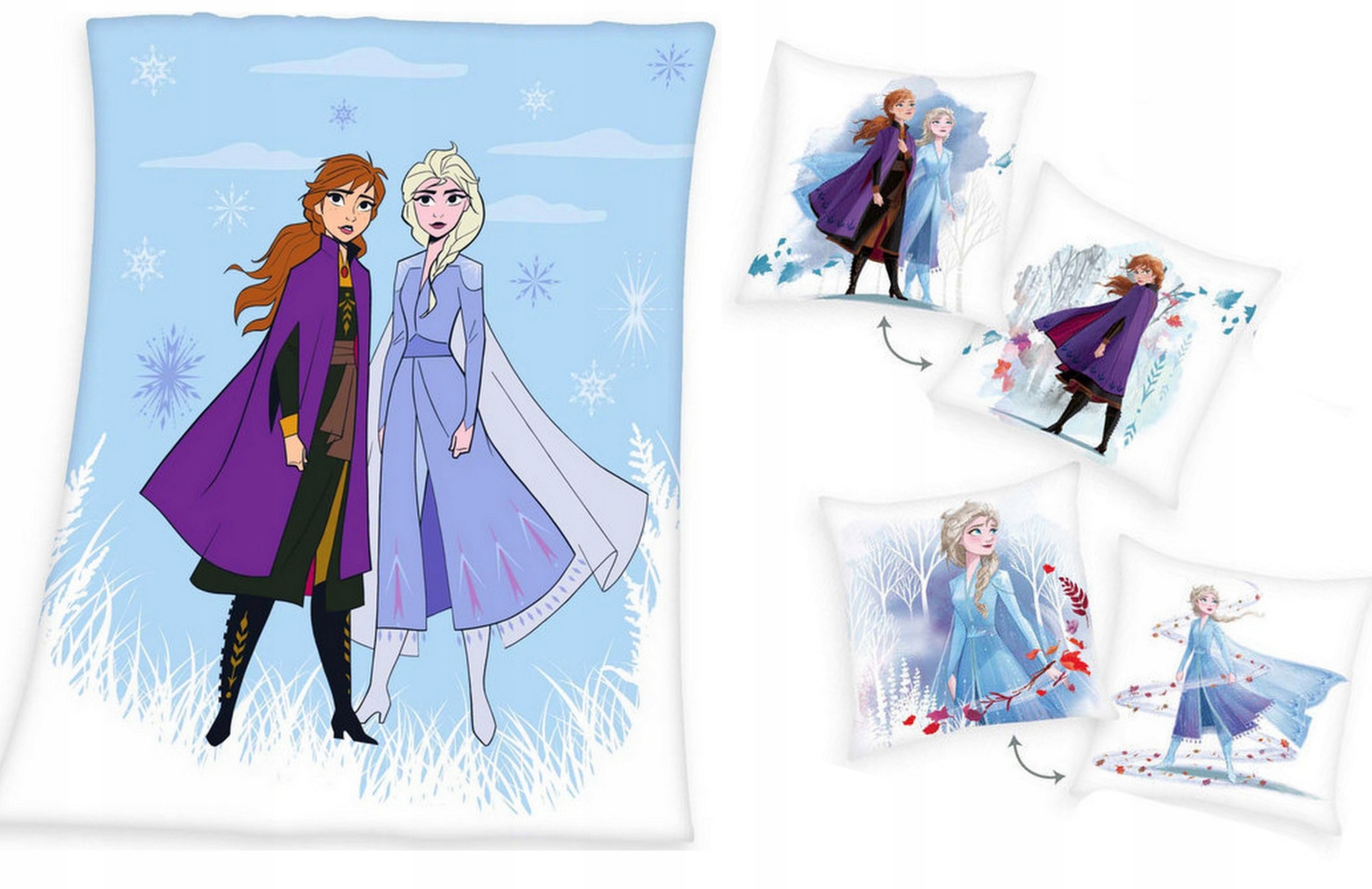 

Kraina Lodu Frozen Poduszka Koc Kocyk Przedszkola