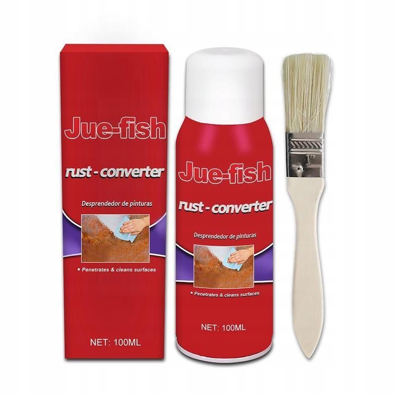Спрей для видалення іржі 100 мл з металевою щіткою