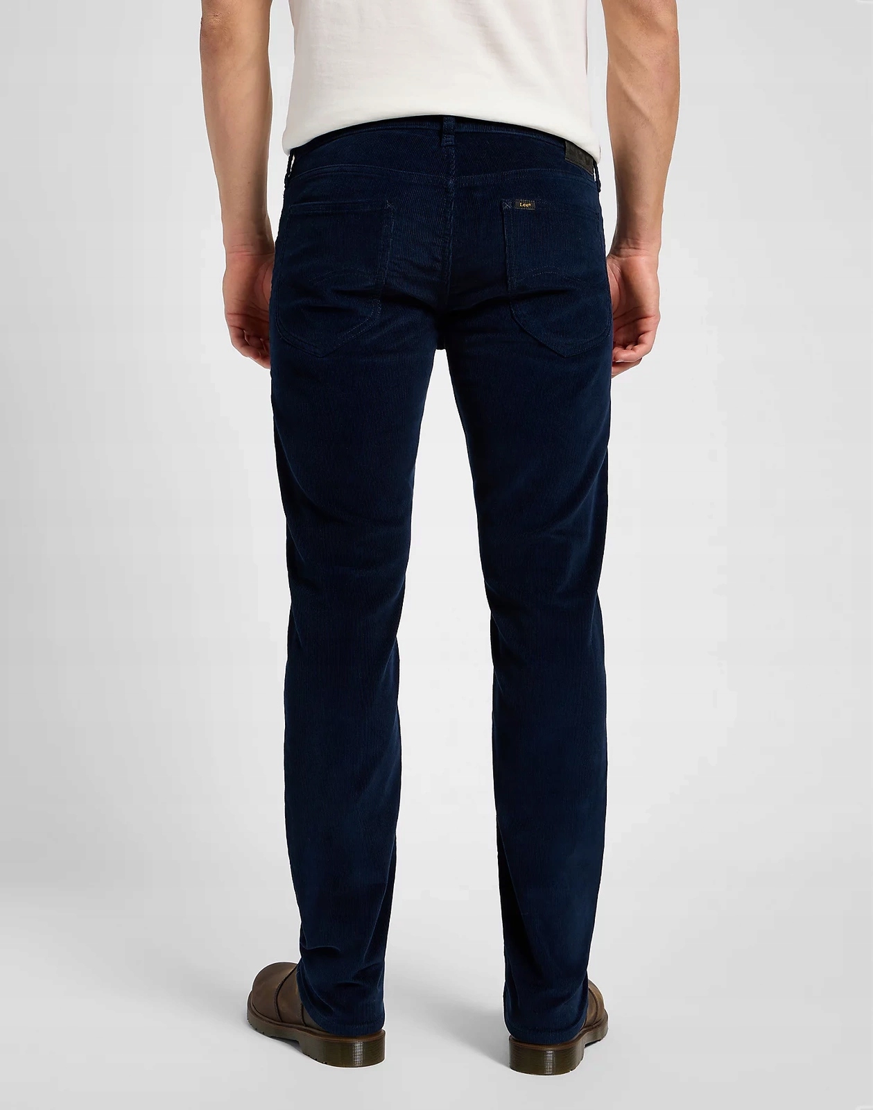 Pánské jednoduché kalhoty Lee Daren Zip Fly Rivet Navy 112355815 36/32
