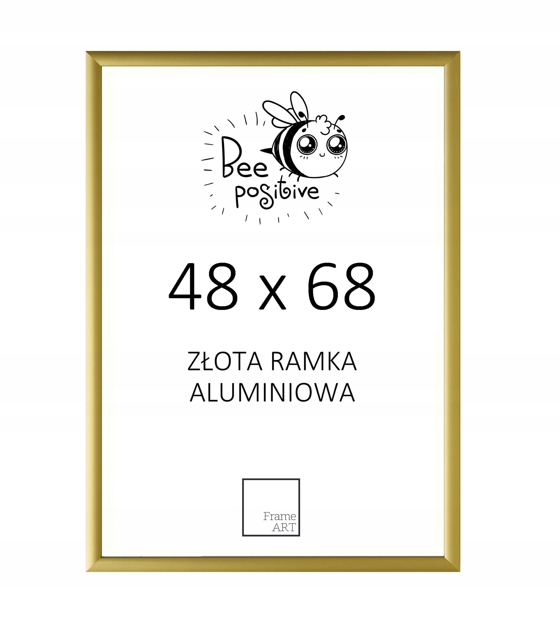 

Złota Rama Aluminiowa 48x68 Plakat 68x48 Puzzle