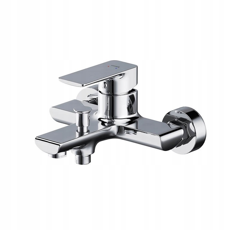 Nástenná vaňová batéria Suaro, páková, chróm (S951-240) /sm/