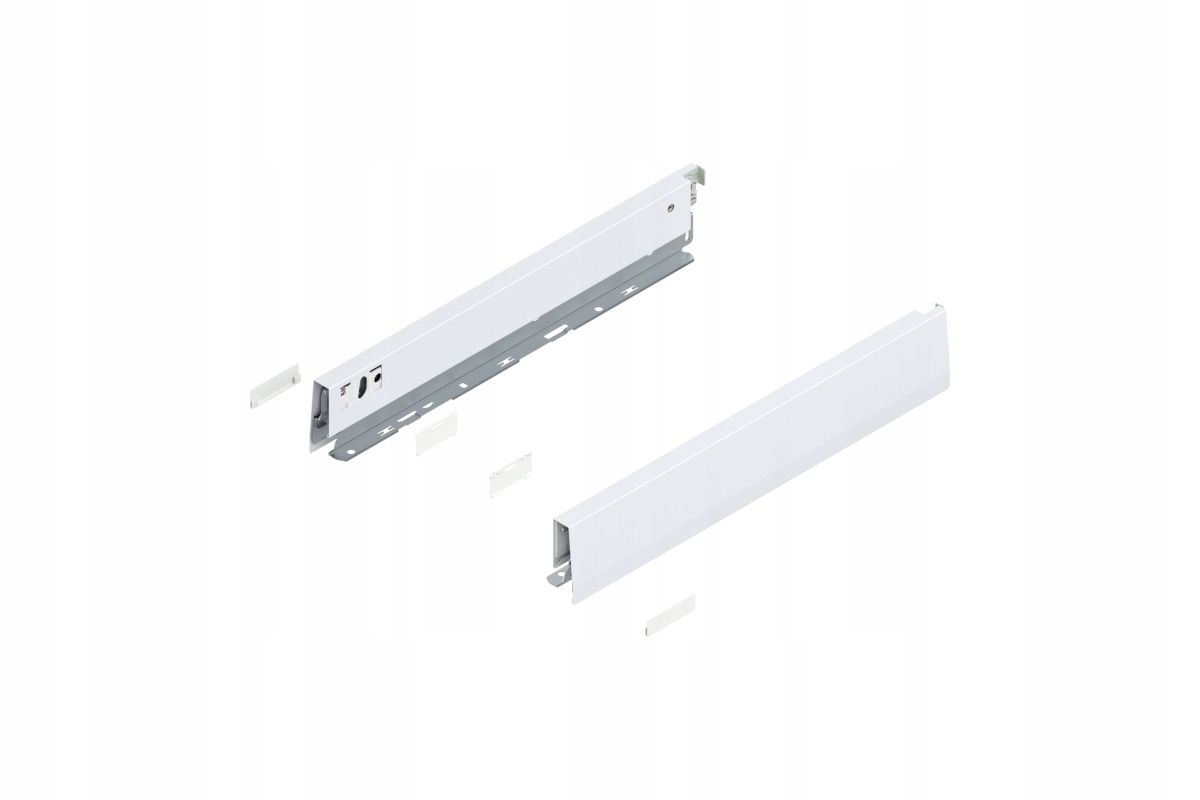 Blum 470N4002S Boční strana Merivobox, výška N (68.5 mm) 400 mm, hedvábně bílá