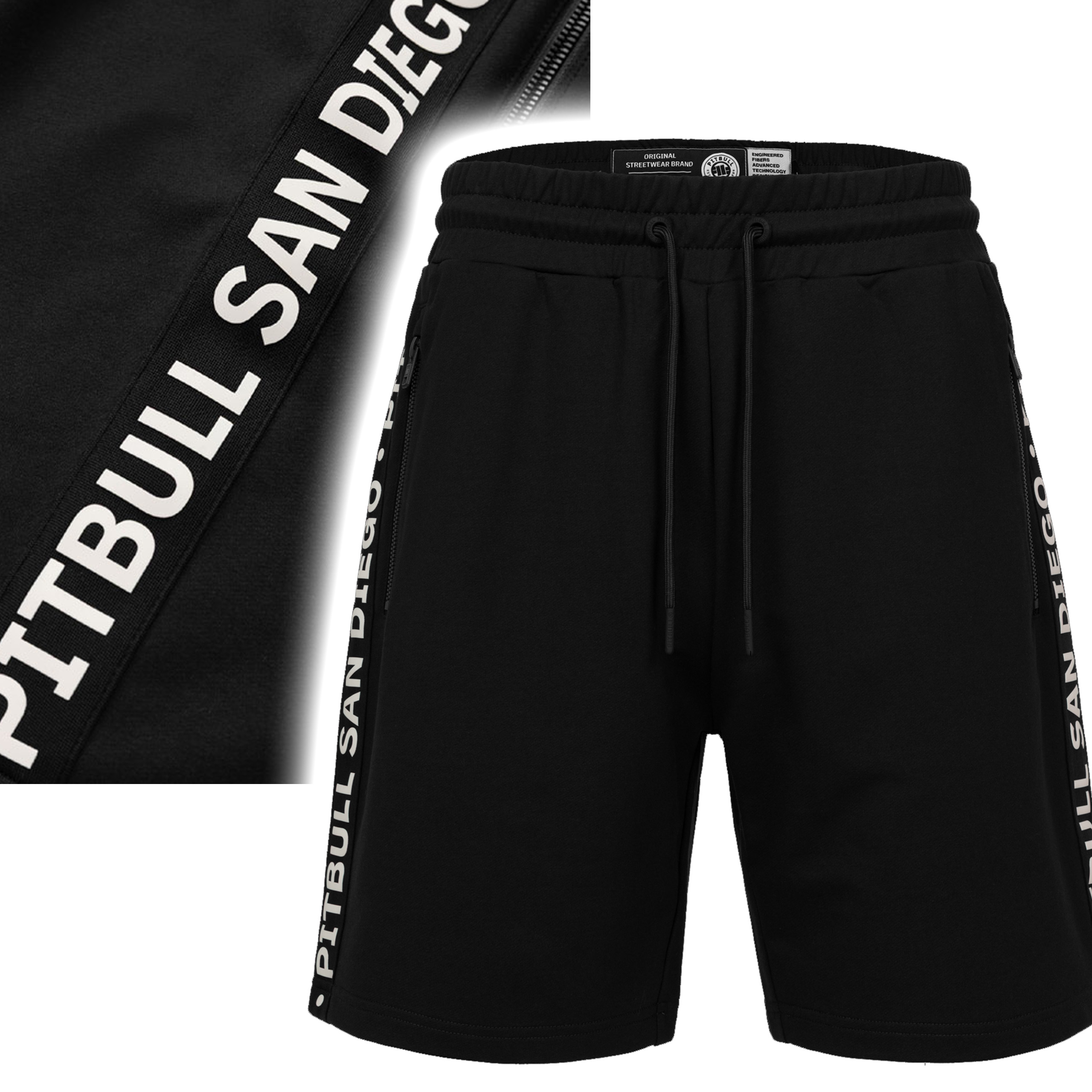 Krótkie spodenki Pit Bull szorty Tape Parker Pitbull XXL