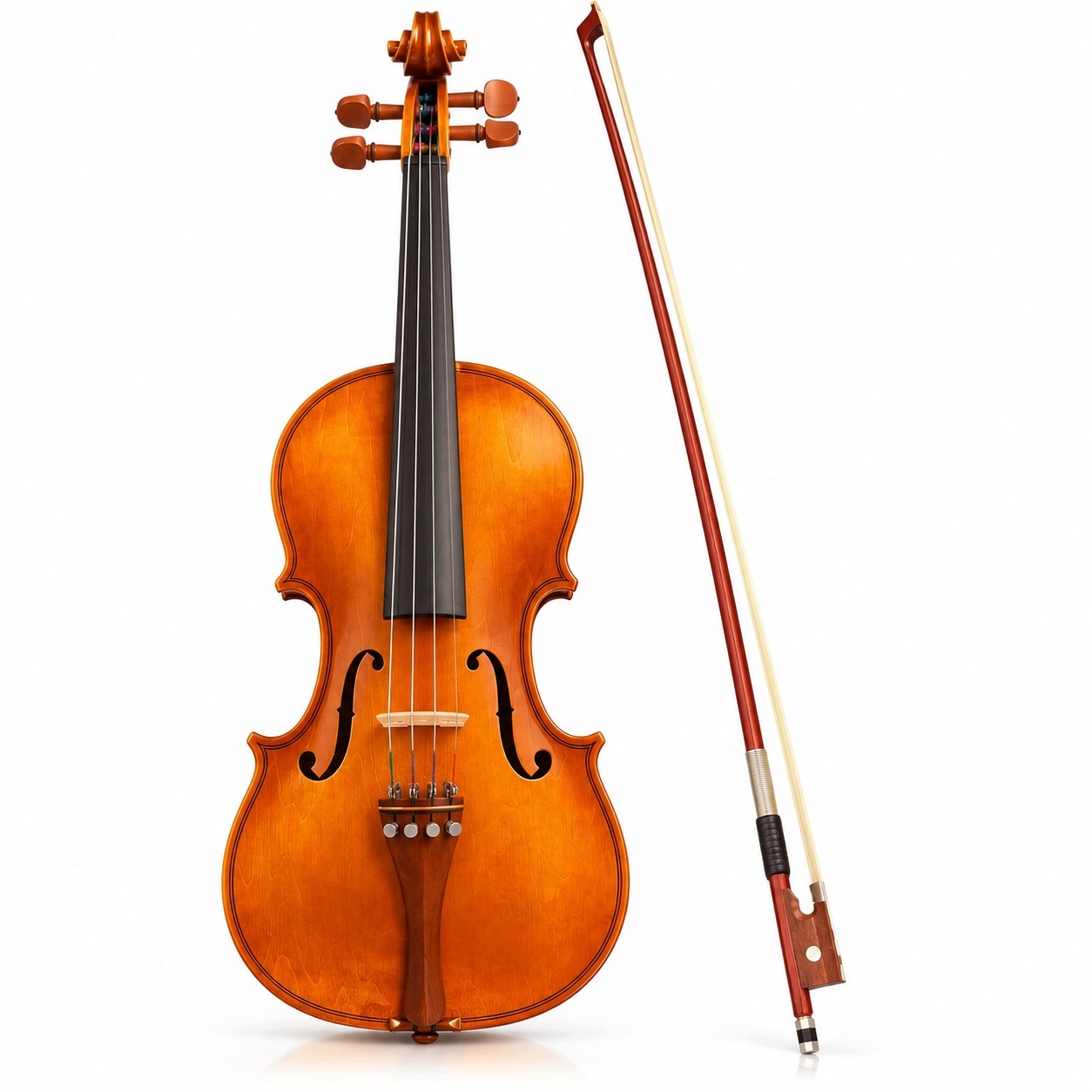 Housle Astonvilla 4/4 Sada Pouzdro Smyčec Tuner Struny Příslušenství