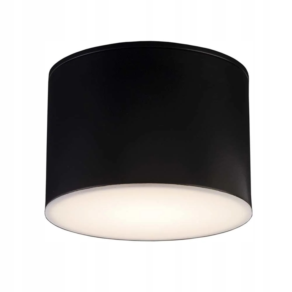 Spot stropné svietidlo čierny okrúhly 10 cm bodový do predsiene Shilo