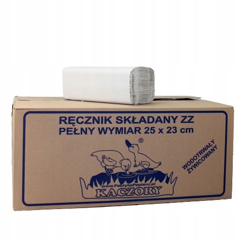 

Papierowe Ręczniki Składane Zz szare 4000szt