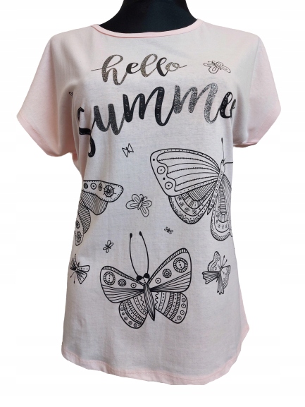 

Bluzka damska T-shirt bawełna Duża 4XL