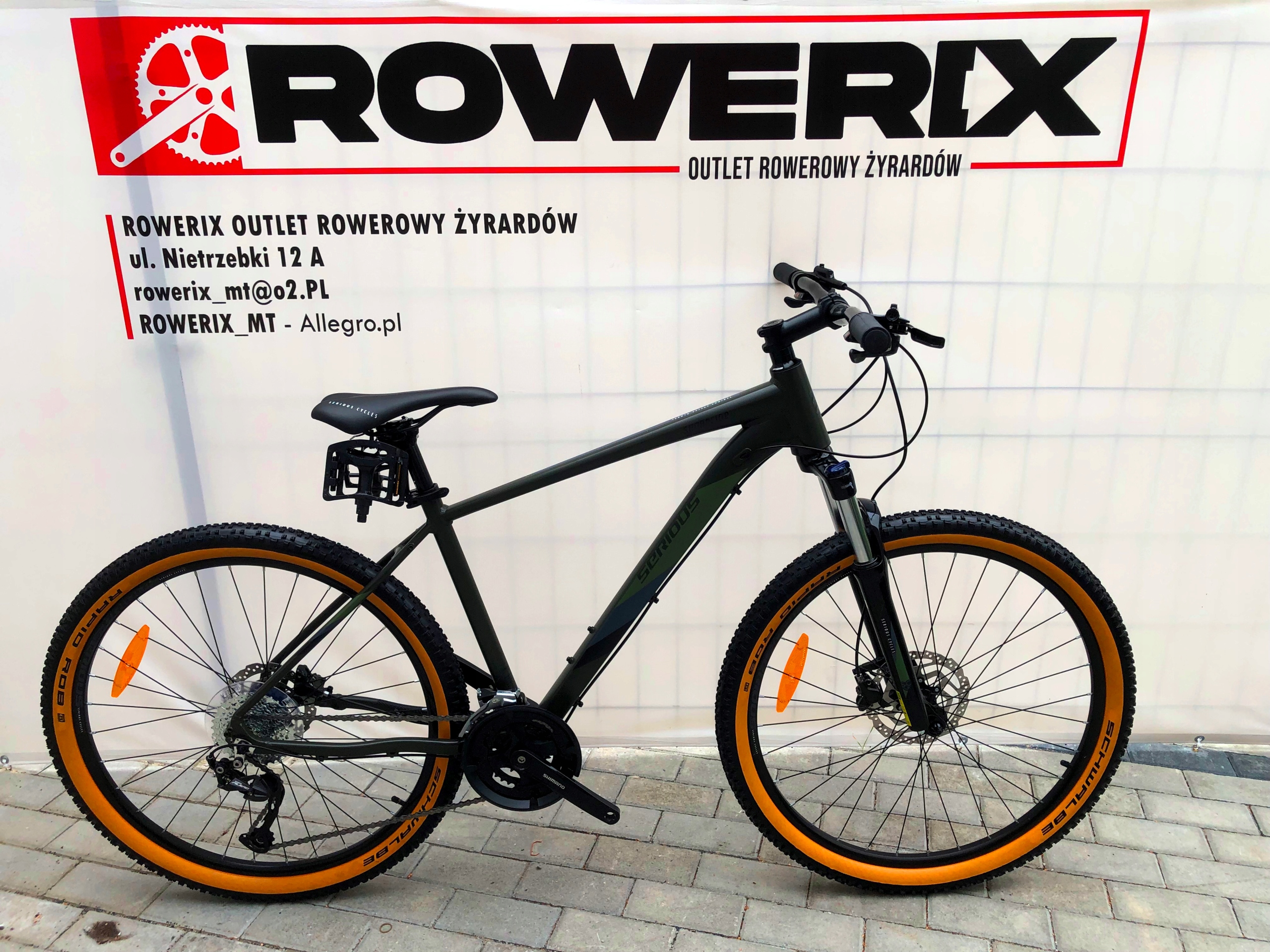 Serious Shoreline Koła 27,5 Shimano Alivio 2022