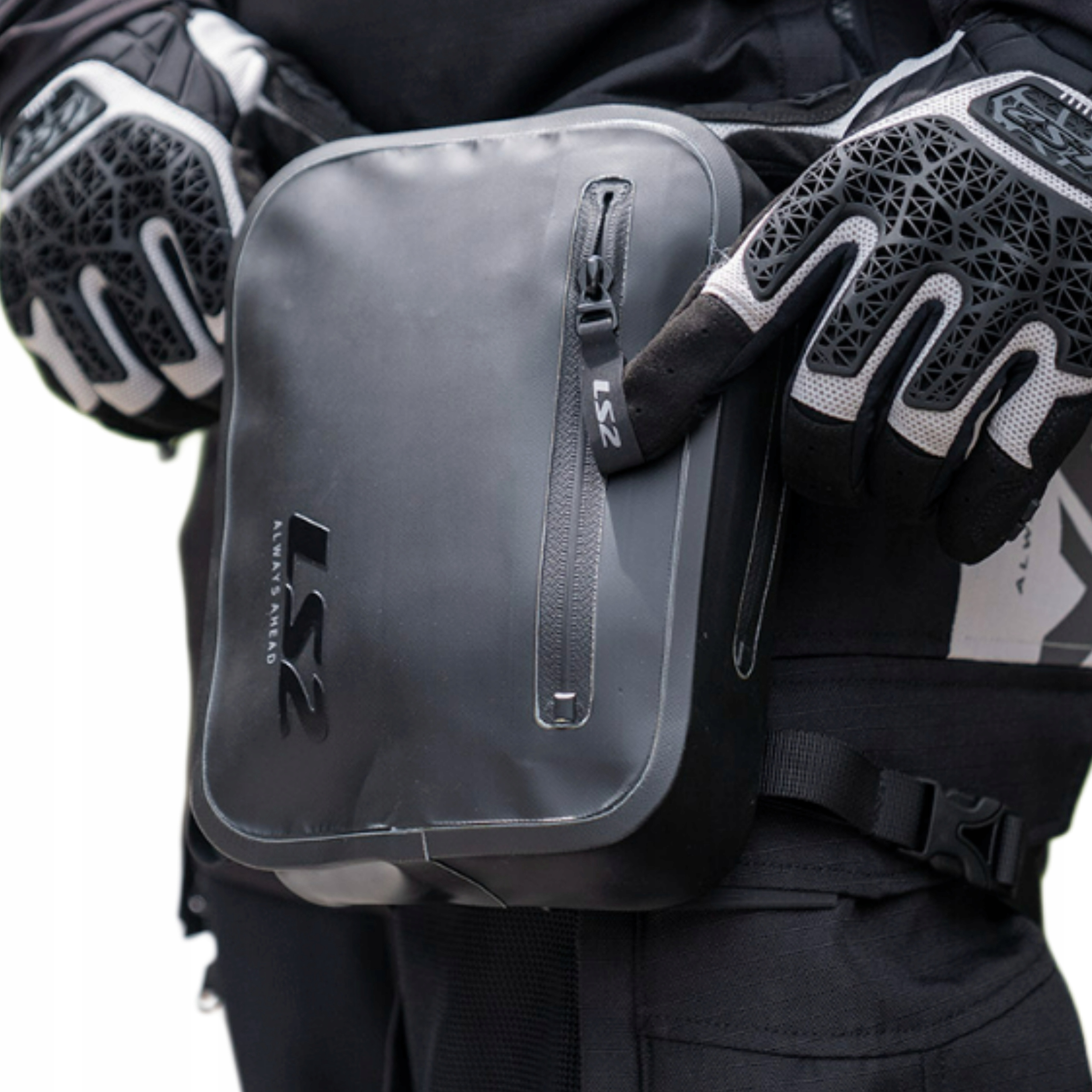 LS2 Move Ahead Leg Bag Brašna Na Motorku na stehno Sáček 1,7 L IPX5
